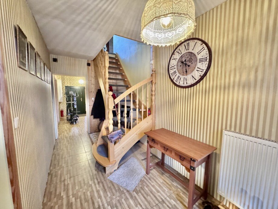 Treppenflur Einfamilienhaus Ramin