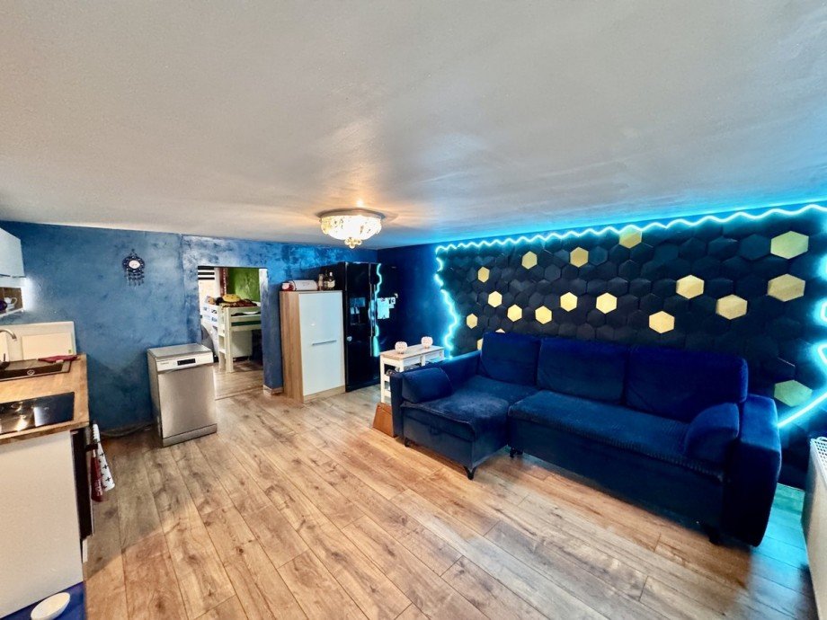 Wohnzimmer Doppelhaush�lfte Gartz (Oder) / Hohenreinkendorf