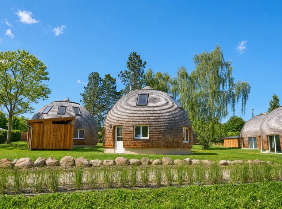 das Grundst�ck Ferienhaus Alt Rehse / Wustrow