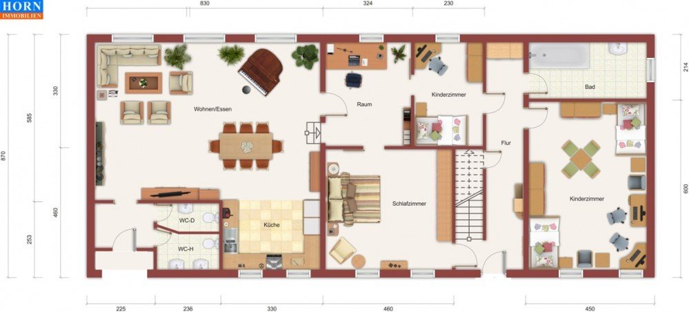 Erdgeschoss Einfamilienhaus Carmzow-Wallmow / Cremzow