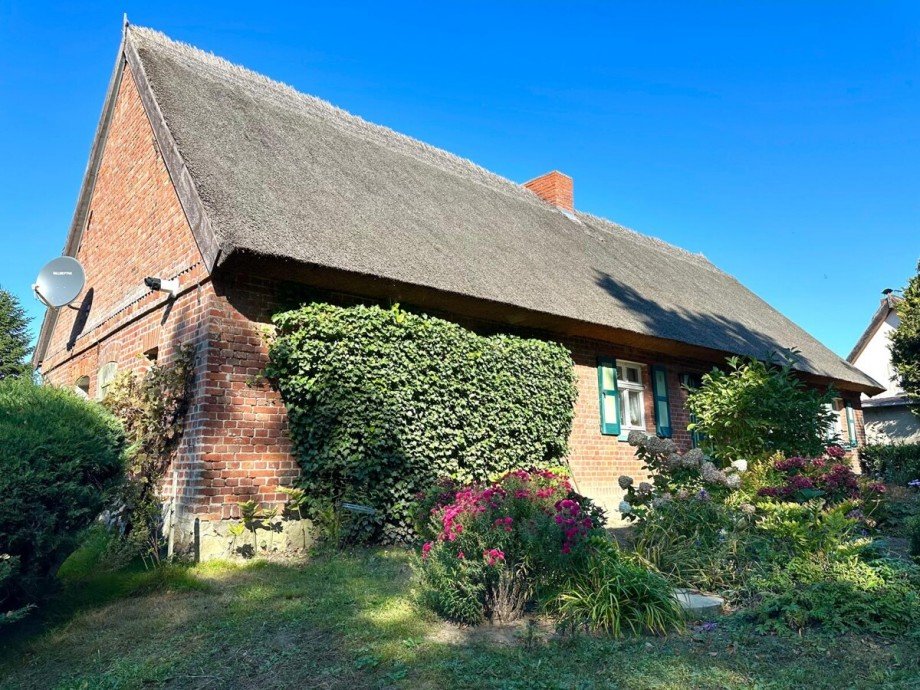 Hausansicht Stra�enseite Einfamilienhaus Spantekow / Rebelow