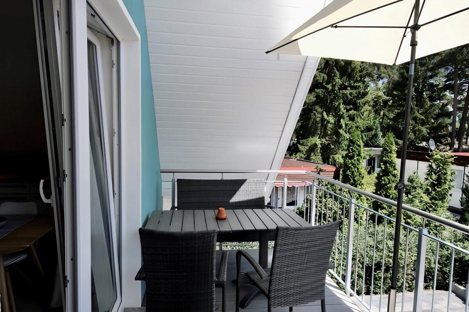 Balkon Ferienhaus R�bel/M�ritz