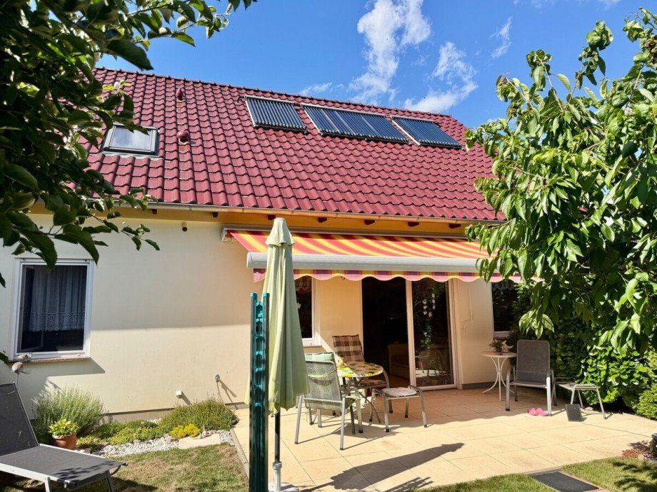 Hausansicht vom Grundst�ck Einfamilienhaus Strasburg