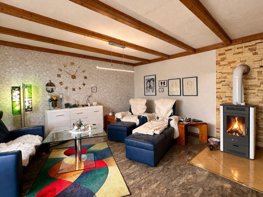 Wohnzimmer Reihenmittelhaus Uckerland / Wilsickow