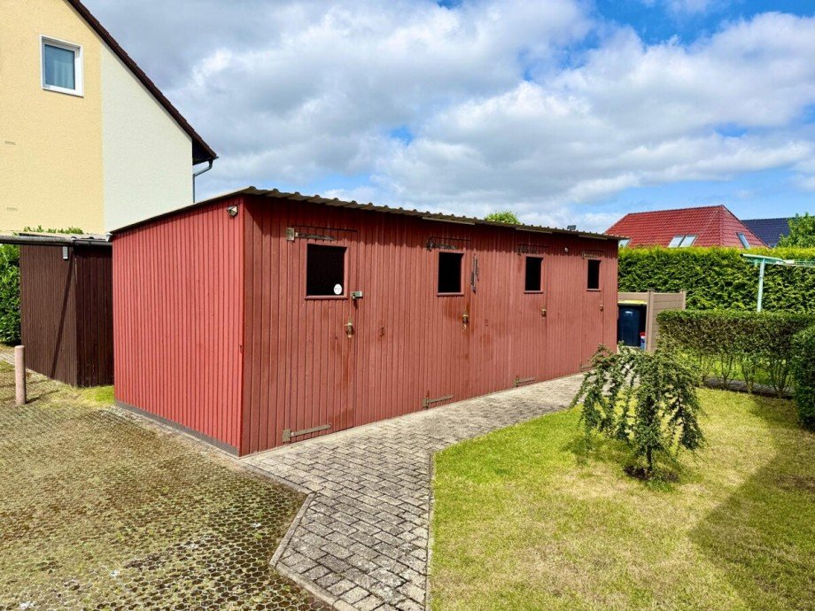 Gartenschuppen Maisonettewohnung Neubrandenburg