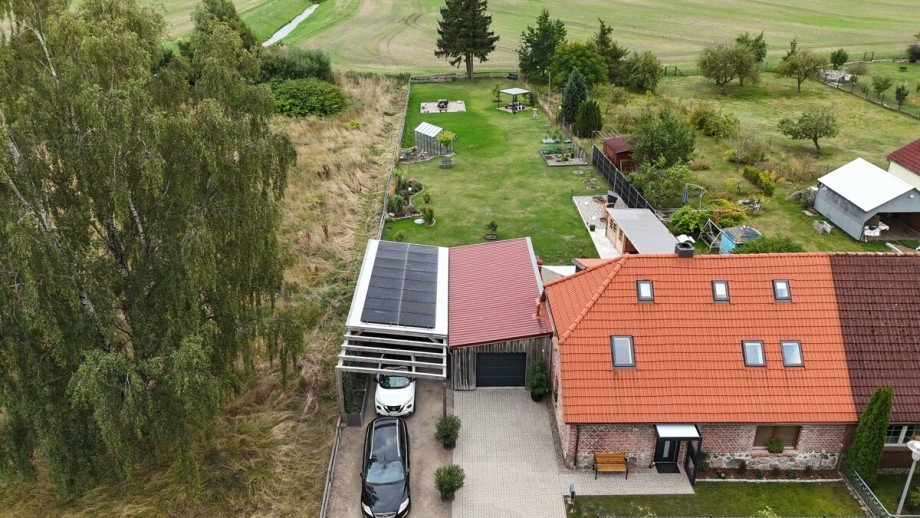 Luftbild Doppelhaush�lfte M�llenhagen