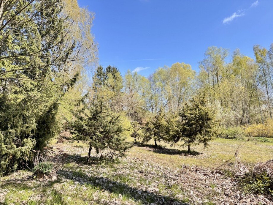 Garten Doppelhaush�lfte Belling
