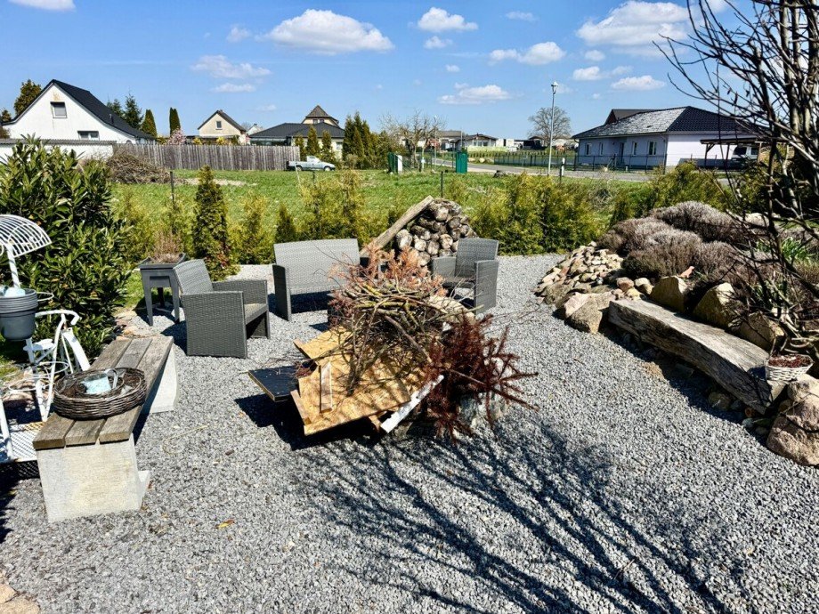 Grill- und Feuerplatz Einfamilienhaus Lindetal