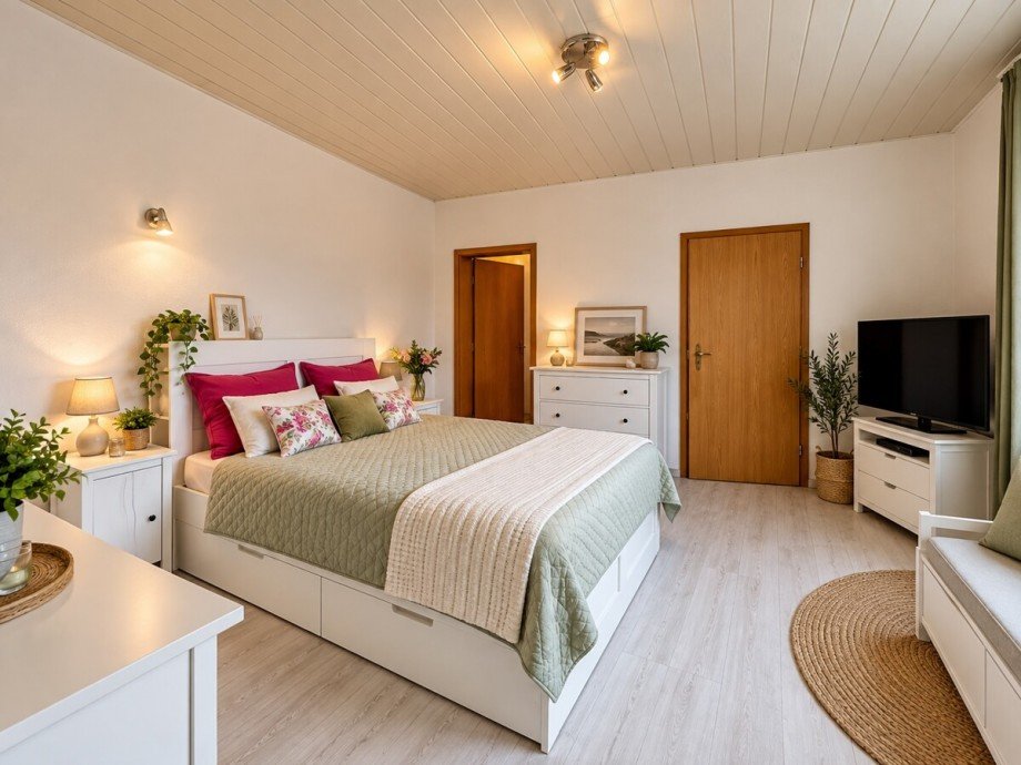 Schlafzimmer Einfamilienhaus Nadrensee