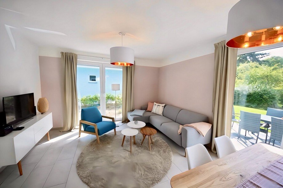 Wohnzimmer Ferienhaus R�bel/M�ritz