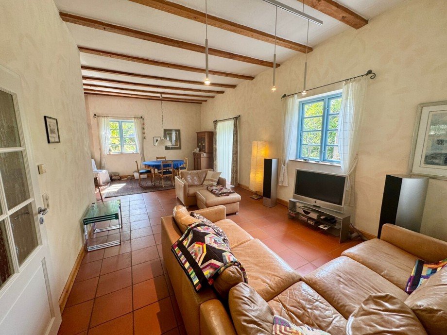 Wohnzimmer Einfamilienhaus Ankershagen / Rumpshagen