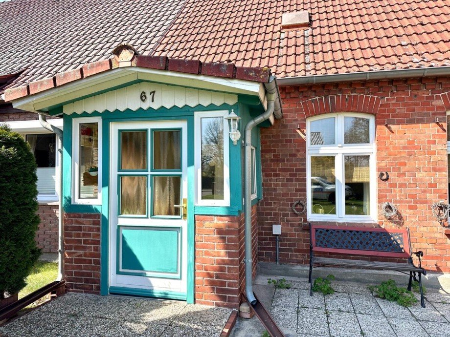 Hauseingang Doppelhaush�lfte Wilhelmsburg