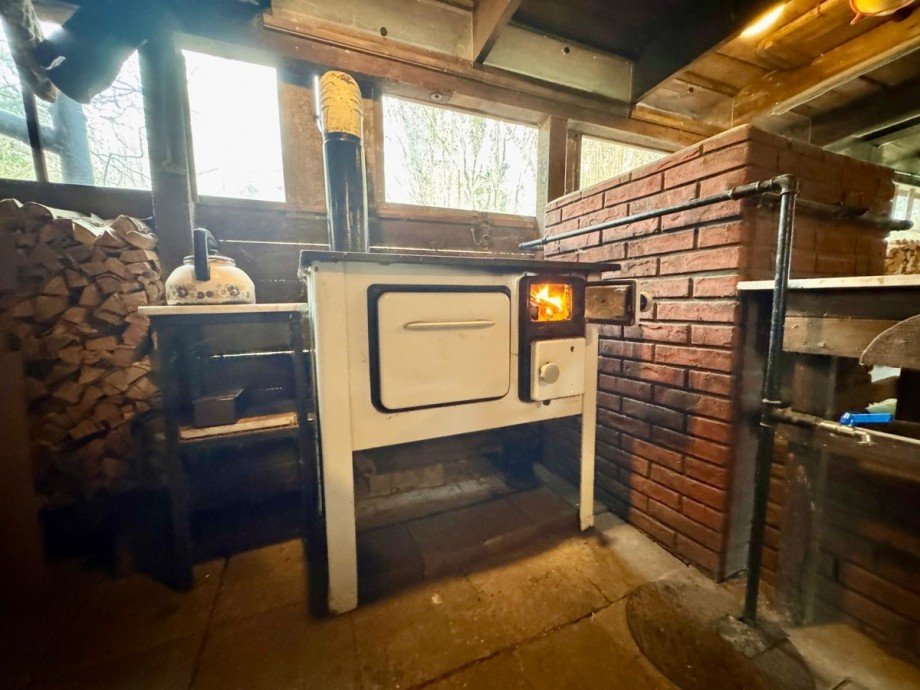 Holz-Kohleherd K�chenhexe Ferienhaus Wokuhl-Dabelow / Carolinenhof