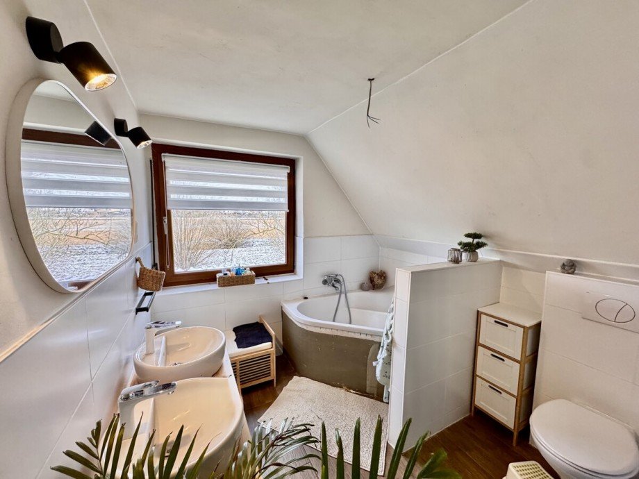 Bad mit Wanne Einfamilienhaus Pasewalk