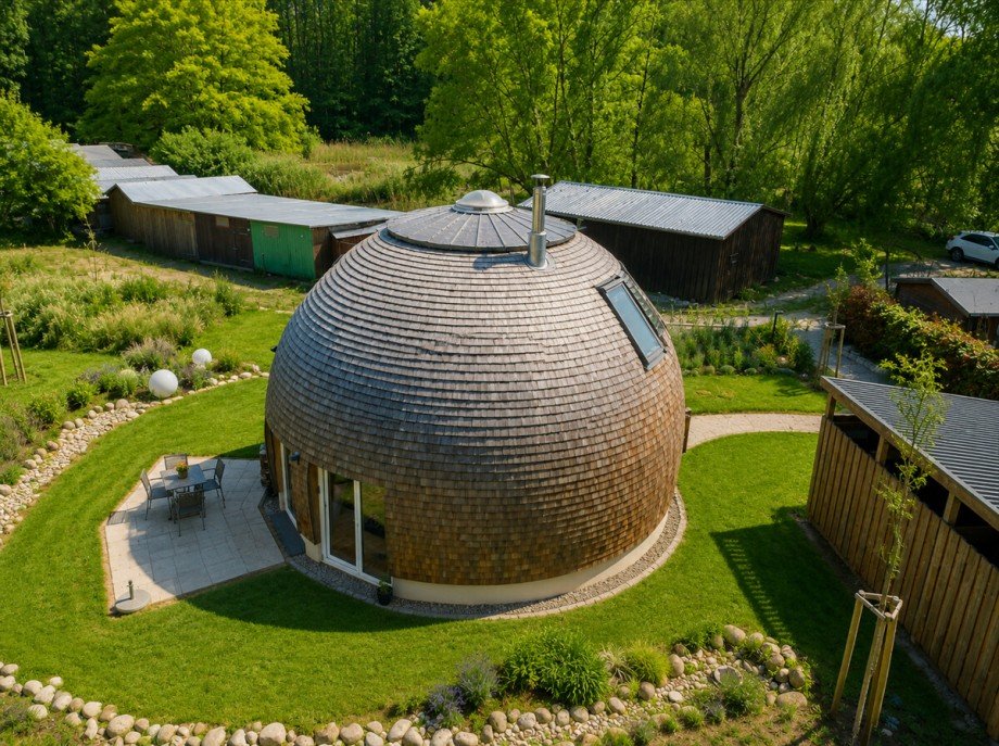 Luftbild Ferienhaus Alt Rehse / Wustrow