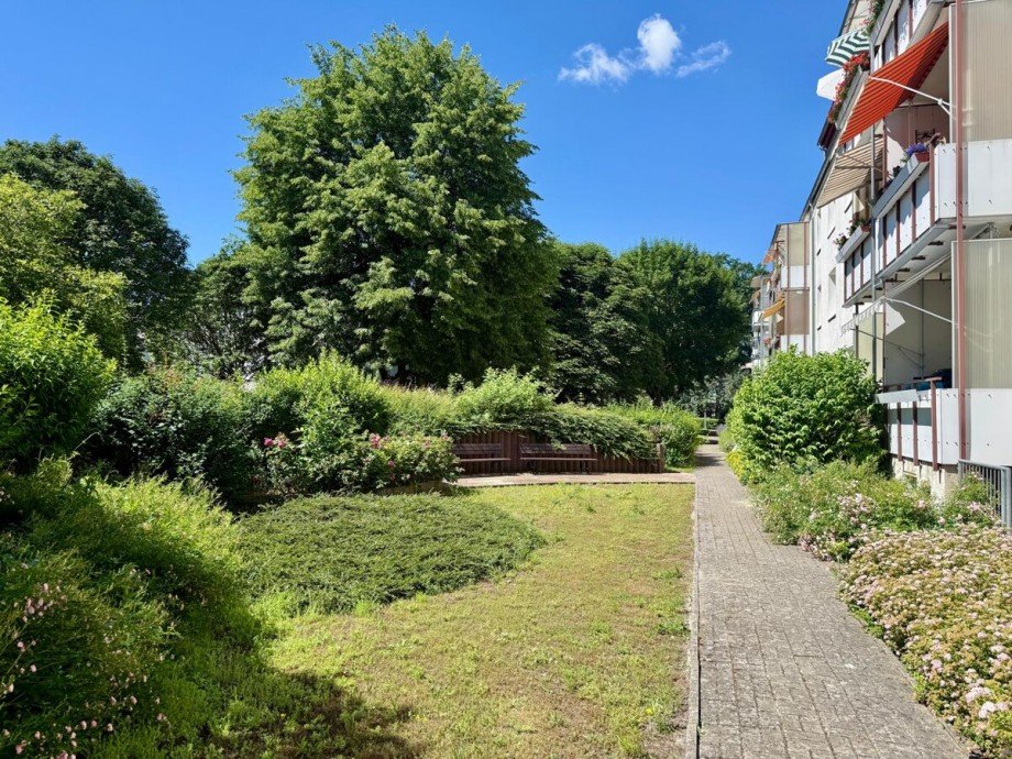 Innenhof Dachgeschosswohnung Neubrandenburg