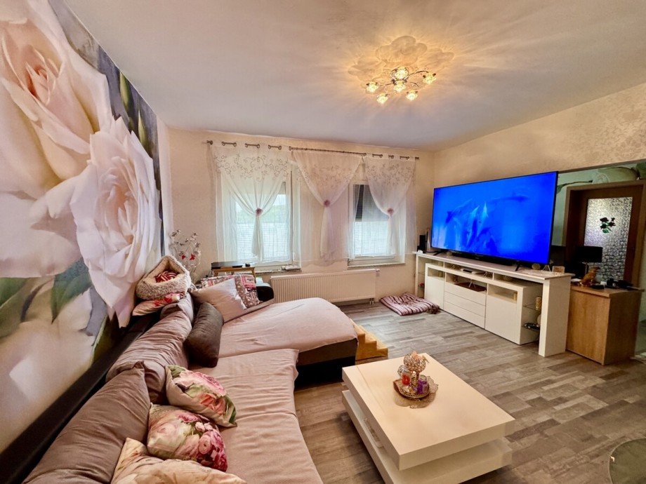 Wohnzimmer Doppelhaush�lfte Torgelow