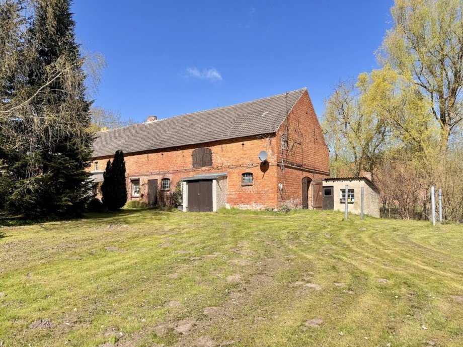Garten Doppelhaush�lfte Belling
