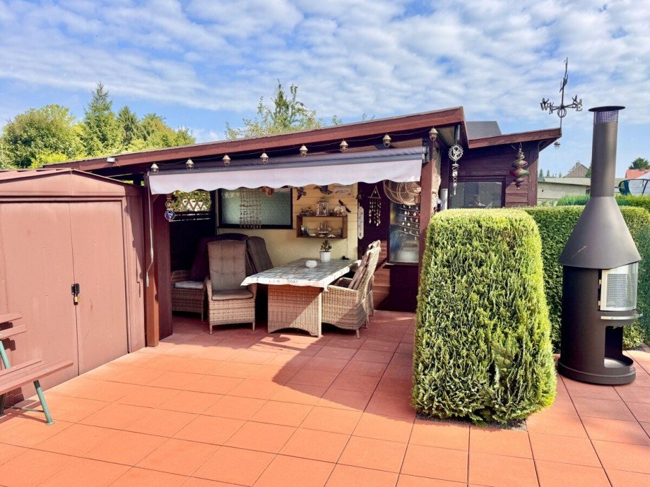 Terrasse + �berdachte Terrasse Einfamilienhaus Ueckerm�nde