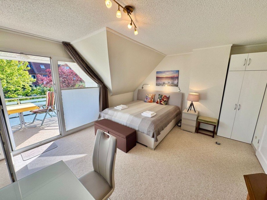 Wohnzimmer Einliegerwohnung Haus Neubrandenburg