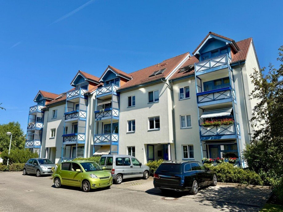 Au�enansaicht Erdgeschosswohnung Neubrandenburg