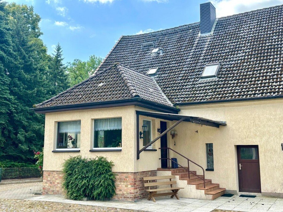 Hauseingang Landhaus Uckerland / Milow