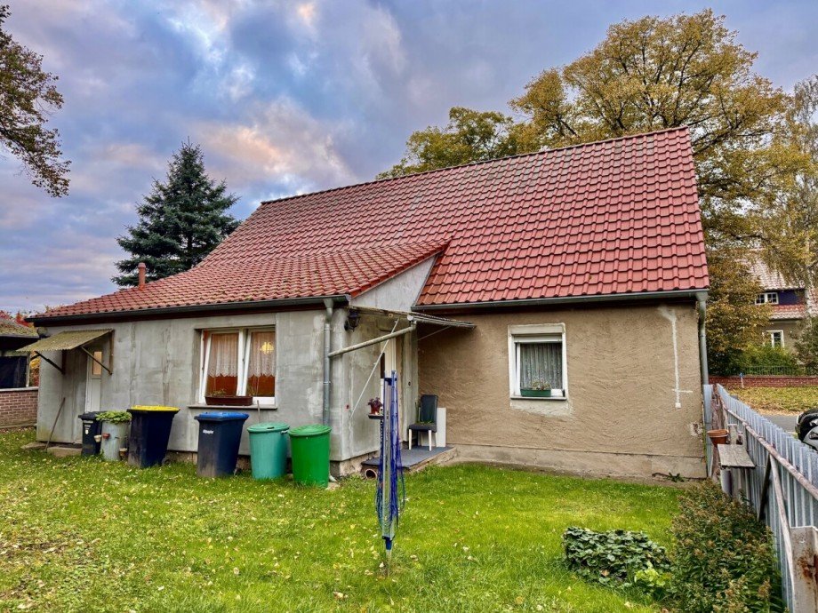 Hausansicht Einfamilienhaus Gartz (Oder) / Hohenreinkendorf