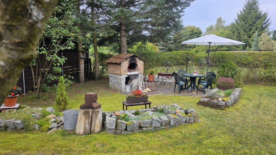 das Grundst�ck Ferienhaus Wokuhl-Dabelow / Carolinenhof