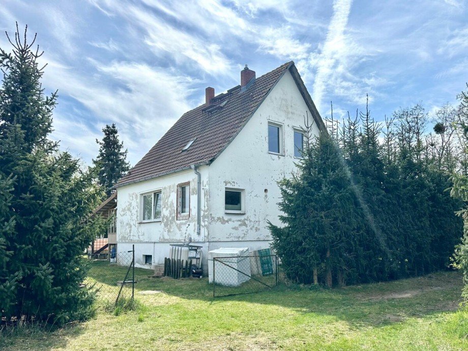 Hausansicht Einfamilienhaus Strasburg / Gehren