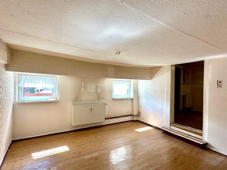Schlafzimmer Obergeschoss Zweifamilienhaus Burg Stargard