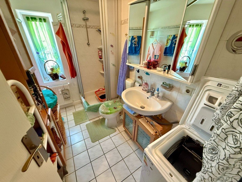 Badezimmer Etagenwohnung Neubrandenburg