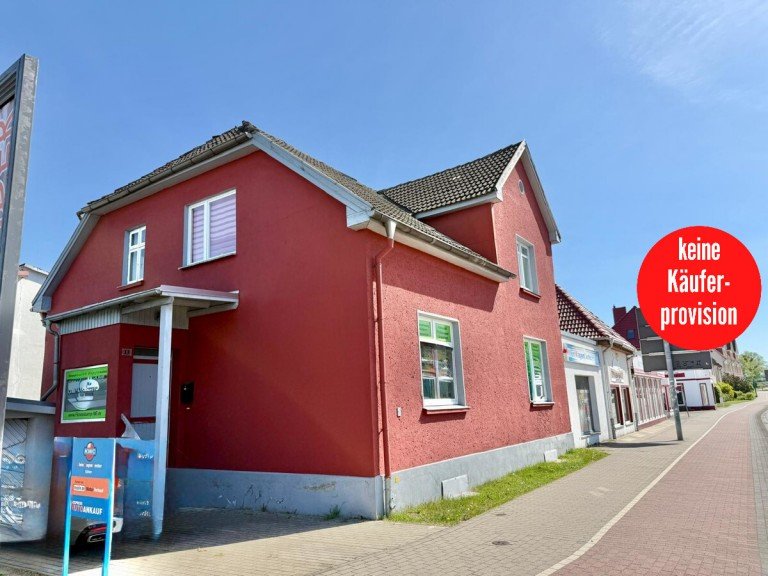 Wohn-und Gesch�ftshaus Neubrandenburg Haus HORN IMMOBILIEN++ Neubrandenburg, Wohn- und Gesch�ftshaus in guter Lage, mit Keller und Stellplatz