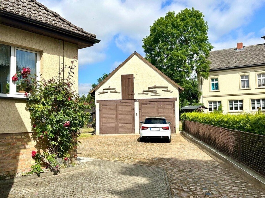 Zufahrt Landhaus Uckerland / Milow