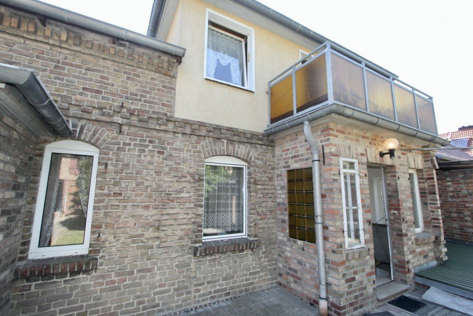Hausansicht R�ckseite Reihenhaus Jatznick/ Blumenhagen