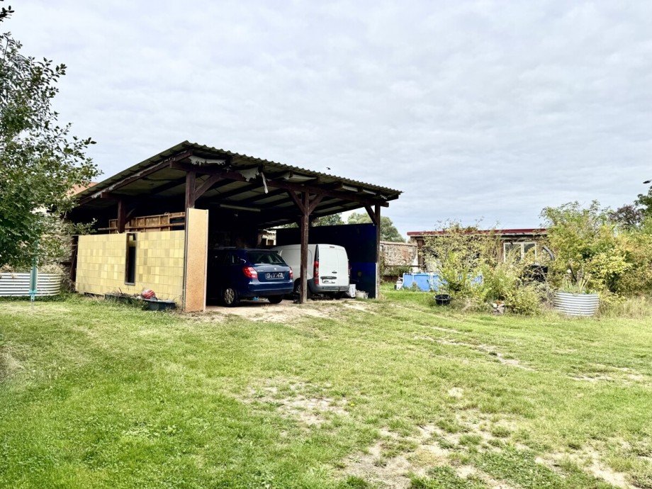 Doppelcarport Einfamilienhaus Nadrensee