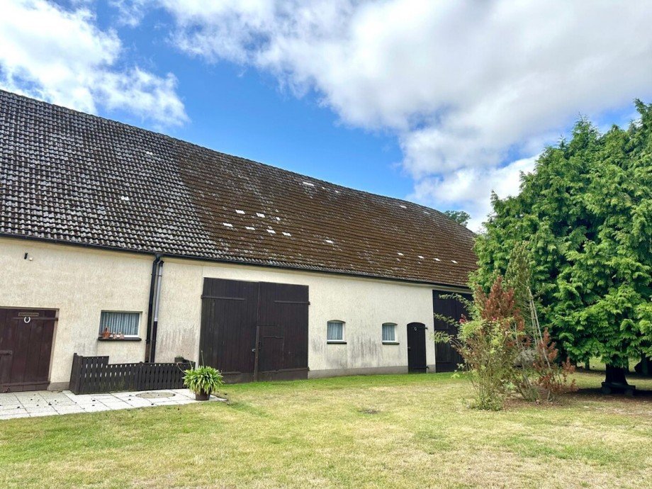 Ansicht Hofseite Landhaus Uckerland / Milow