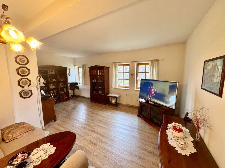Wohnzimmer Einfamilienhaus Alt Rehse
