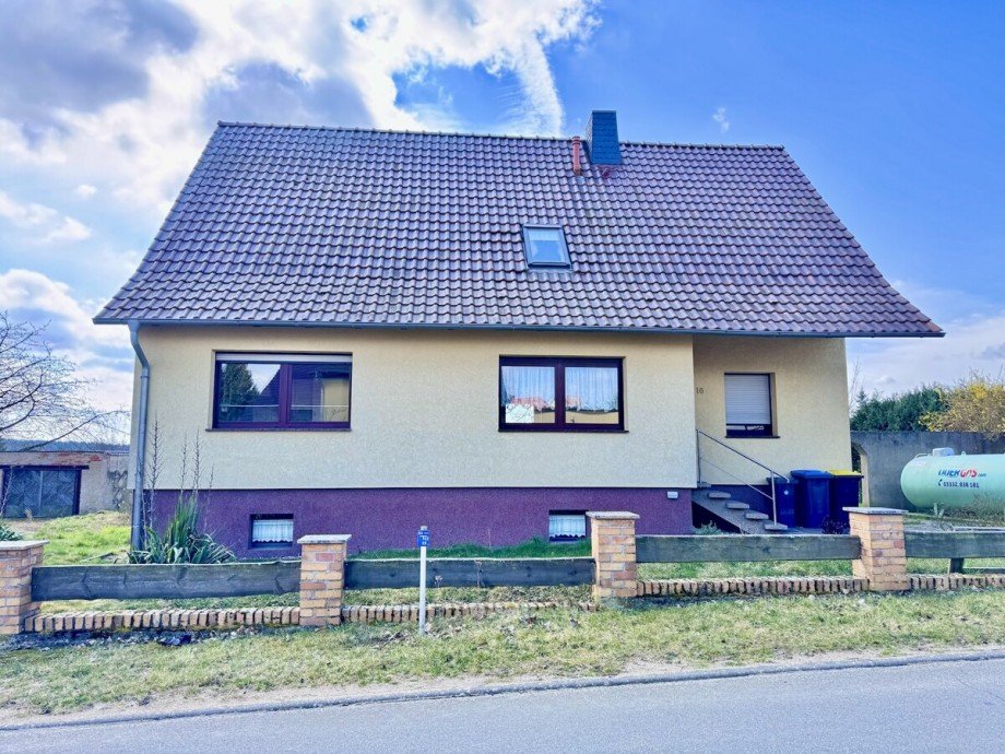 Hausansicht Einfamilienhaus Tantow