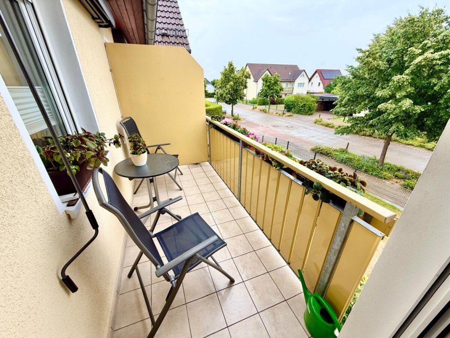Balkon Maisonettewohnung Neubrandenburg