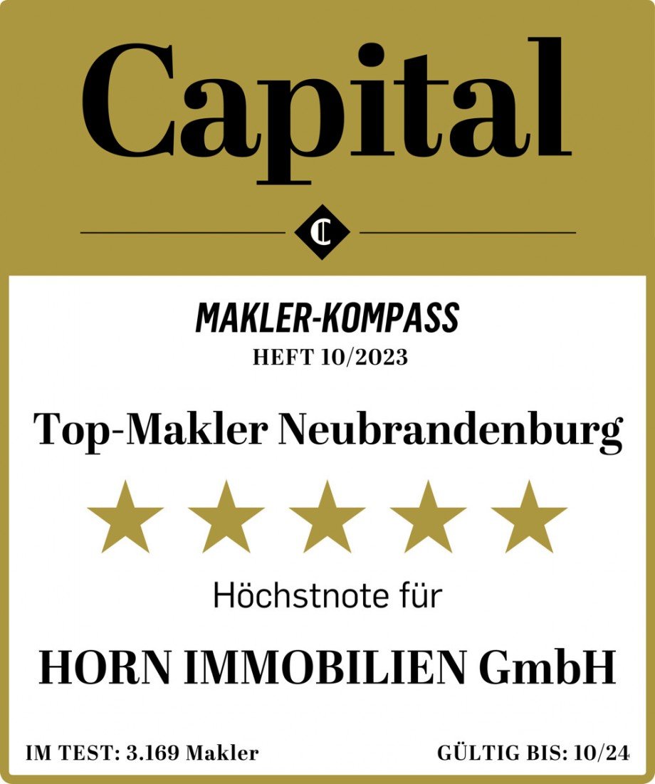 Top-Makler laut Capital Doppelhaush�lfte Eggesin