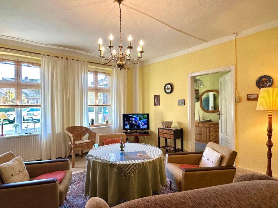 Wohnzimmer Doppelhaush�lfte Wilhelmsburg
