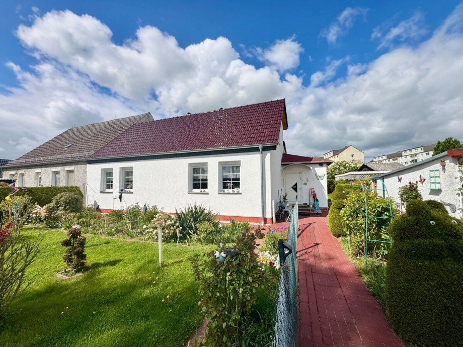 Hausansicht Einfamilienhaus Strasburg