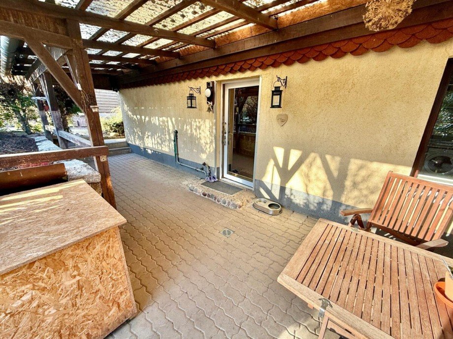 Eingangsbereich Doppelhaush�lfte Bassow