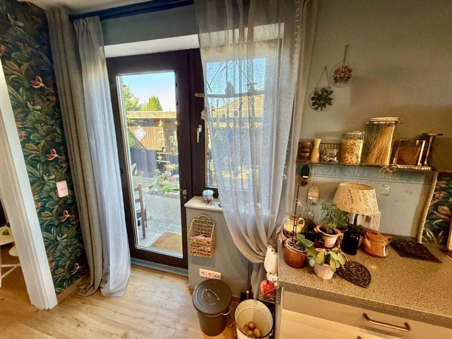 K�che mit Terrassenausgang Einfamilienhaus Neubrandenburg