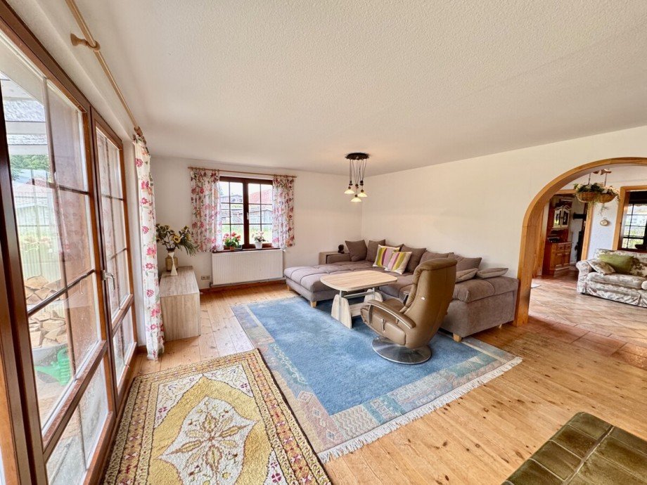 Wohnzimmer Einfamilienhaus Hintersee