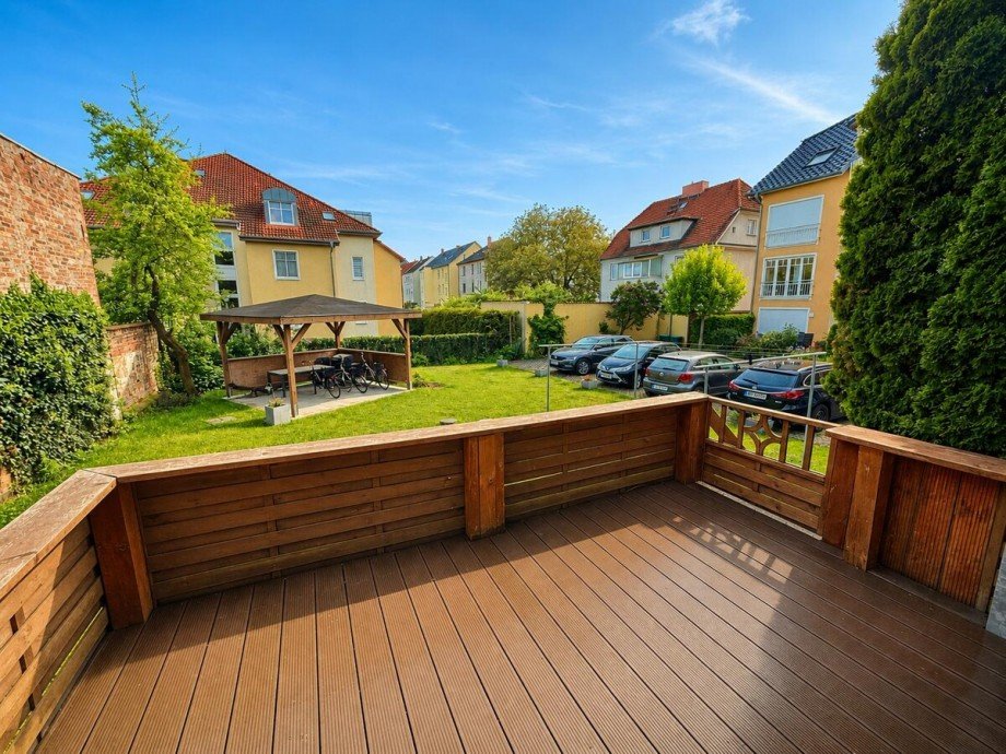 Terrasse Erdgeschosswohnung Neubrandenburg