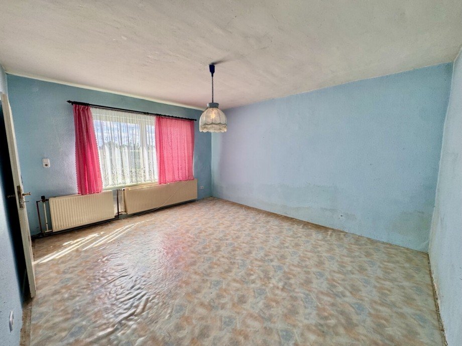 Wohnzimmer Reihenmittelhaus Viereck