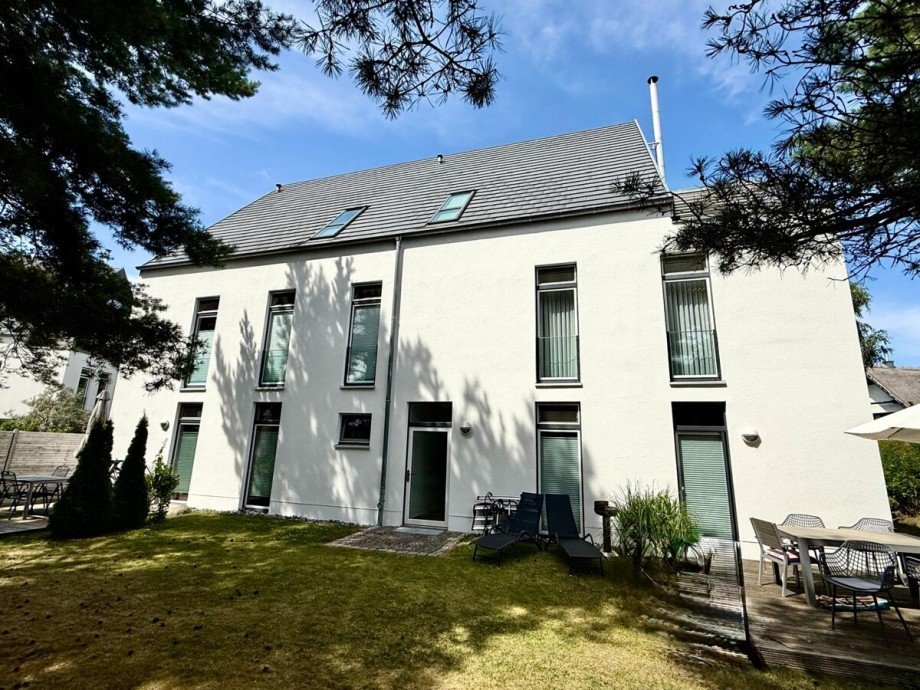 R�ckseite Etagenwohnung Karlshagen