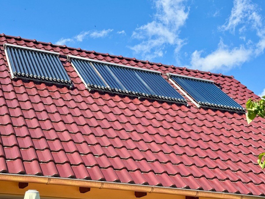 Solarthermie Einfamilienhaus Strasburg
