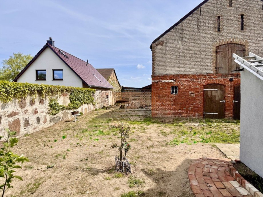 Garten Doppelhaush�lfte Gartz (Oder) / Hohenreinkendorf